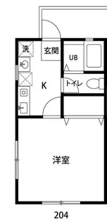 DOME−TAMA G棟【2階】の間取り