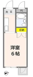 ブレスト青梅【406号室】の間取り