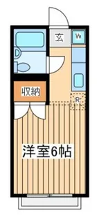 エステートピア旭が丘【1階】の間取り