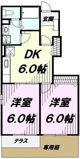 エトワールⅠ【1階】の間取り