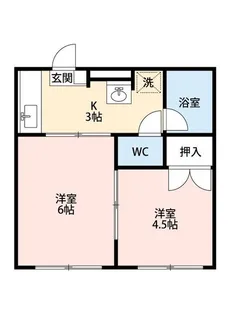 エスポアール【1階】の間取り