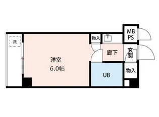 JLBグランエクリュ立川【1階】の間取り