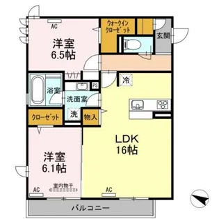 ラフィネ アロッツィオ【3階】の間取り