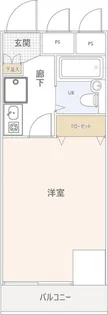 リベール国分寺【1階】の間取り