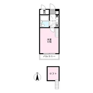 TOP HILL GATE【1階】の間取り