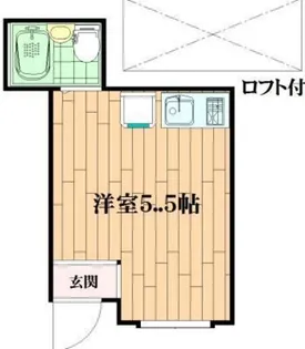 ヒールパイン国分寺【2階】の間取り