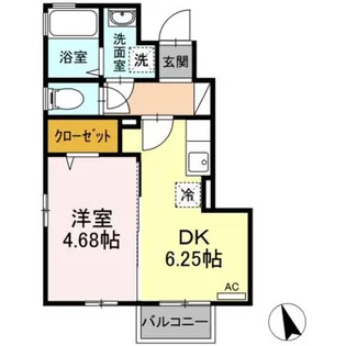 マロウコート【1階】の間取り