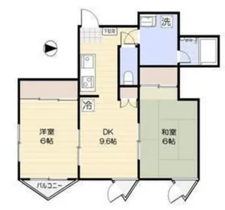 国分寺司ハイツ【1階】の間取り