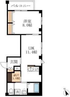 MARED.T【301号室】の間取り