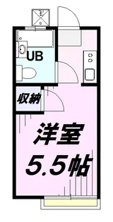 田中アパート【1階】の間取り