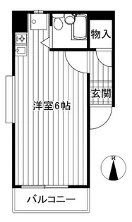 ジュリアンハウス【3階】の間取り