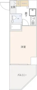 リベール国分寺【801号室】の間取り