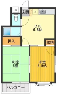 DGハイム【1階】の間取り