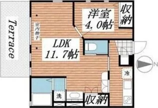 harmonize【1階】の間取り