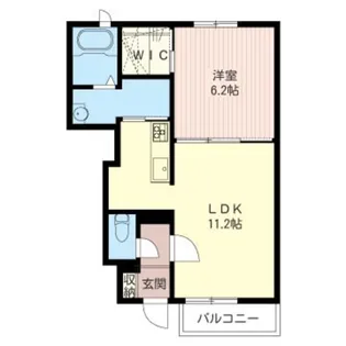 シャーメゾン・ソレイユ【1階】の間取り