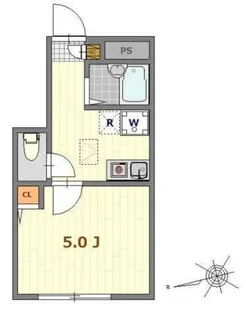 バーミープレイス国分寺【1階】の間取り