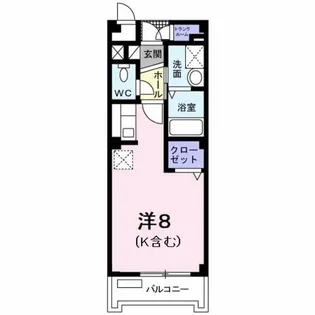 エトワール和田【2階】の間取り