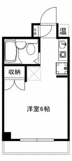 ヘリオス378国分寺【201号室】の間取り