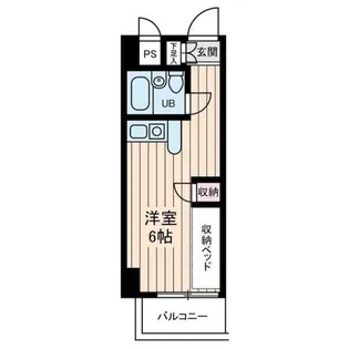 インディビレッジ【8階】の間取り