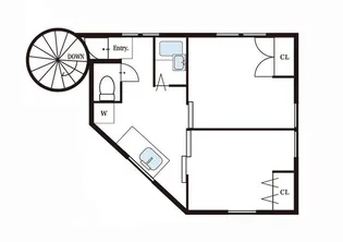 南街ビル【3号室】の間取り