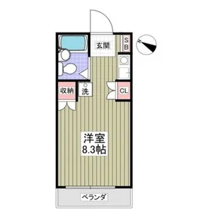 カンタービレII【2階】の間取り