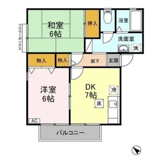 ストーク【1階】の間取り
