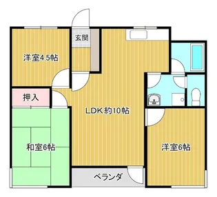 メゾン幸和第一ビル【2階】の間取り