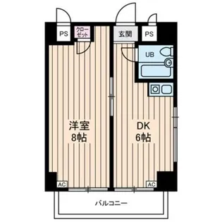 インディビレッジ【5階】の間取り