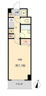 CITY SPIRE 国分寺 【2階】の間取り