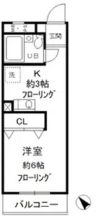昭島コートエレガンスE【1階】の間取り