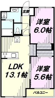 ブラン メゾン【2階】の間取り