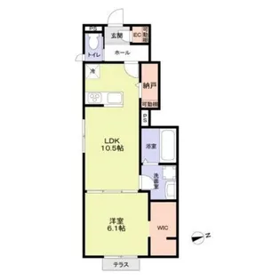 Neuenheim【1階】の間取り