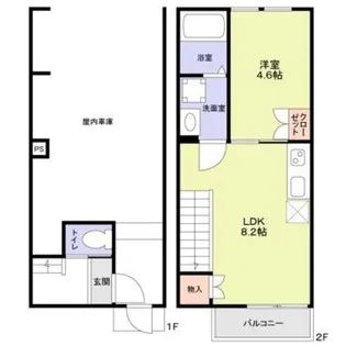 ベースセグレタ【2階】の間取り