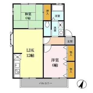 ストークハウス【2階】の間取り