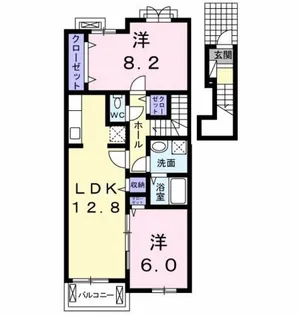 ソフィア【2階】の間取り