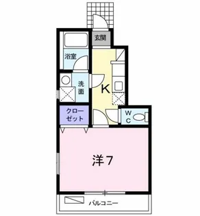 セレーノ【1階】の間取り