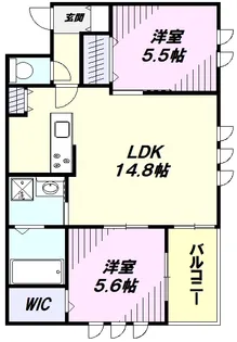 マルベリー テラス・S【2階】の間取り