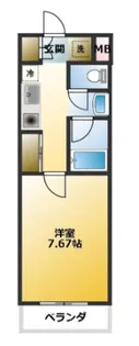C’s Manganji Ⅰ【320号室】の間取り