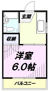フォレストサイド【1階】の間取り