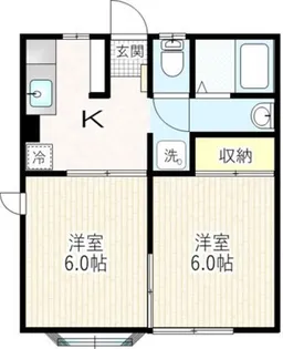 メゾン・サンセール【1階】の間取り