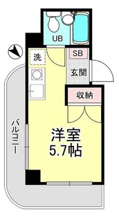 第26クリスタルマンション 【3階】の間取り