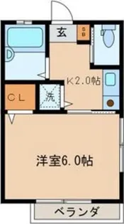 ルミエールヒイラギ【2階】の間取り
