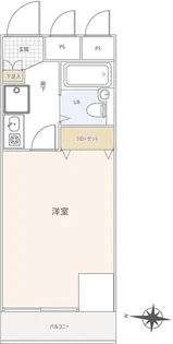 リベール国分寺【4階】の間取り