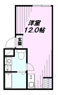 仮)クレール・アブニール立川【4階】の間取り