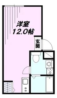仮)クレール・アブニール立川【3階】の間取り