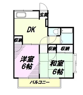 セ・ラヴィ【3階】の間取り