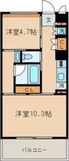 Kエリタージュ【3階】の間取り