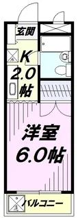 パークハイム【1階】の間取り