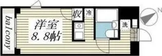 メゾン・ド・コンテス 【6階】の間取り