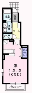 プリムヴェール ジャルダン【1階】の間取り